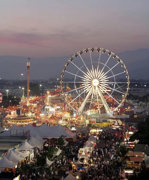 L.A. County Fair at Dusk, Pomona